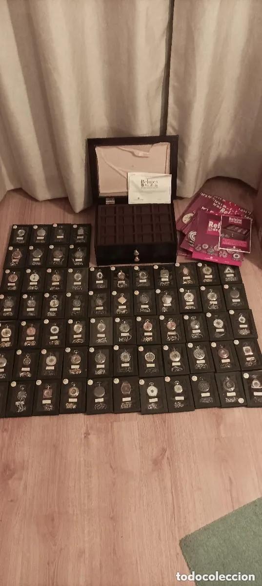 Relojes de bolsillo: Colecci&oacute;n de relojes de cuerda. Maquinaria vista. Salvat