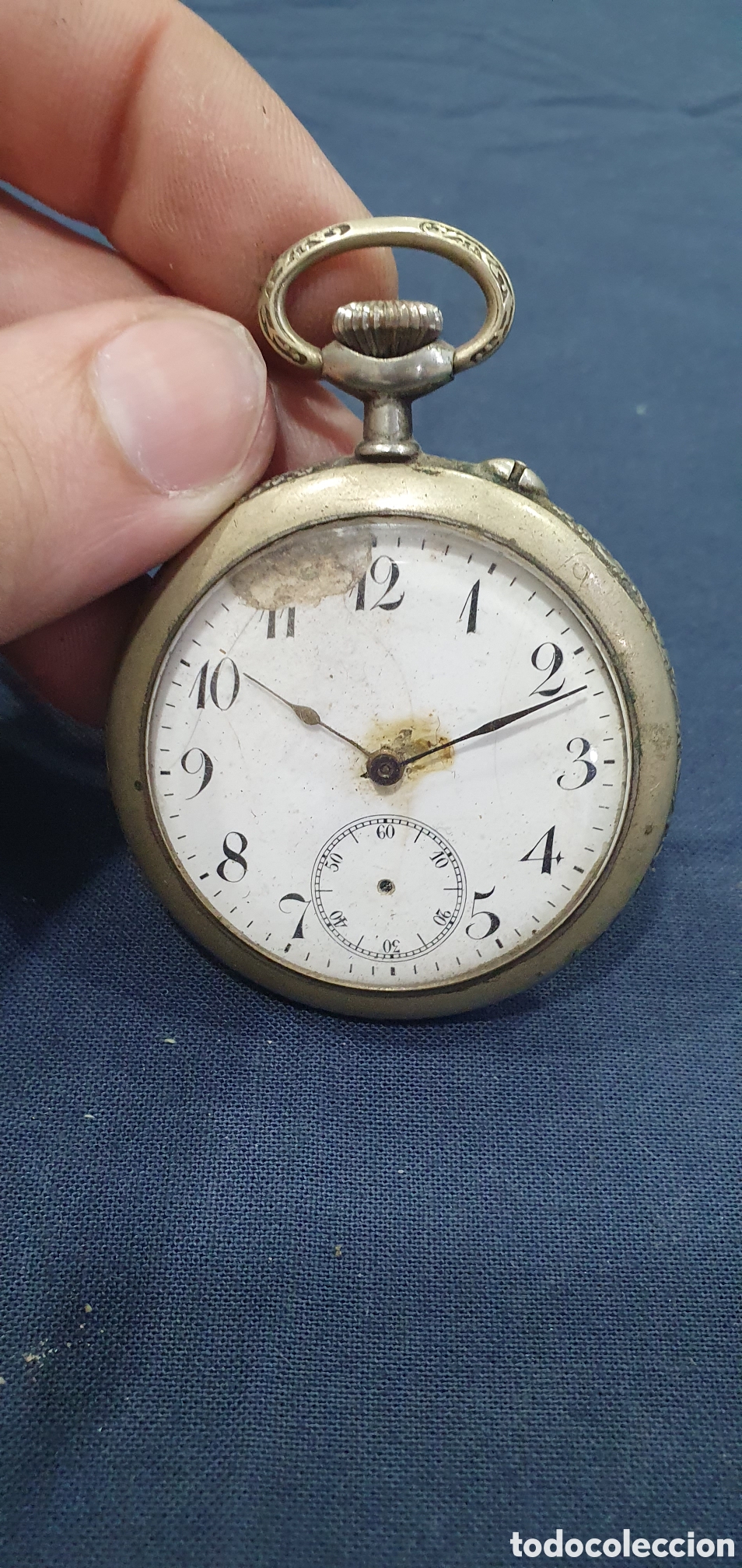 Orologi da taschino: Reloj de bolsillo de cazador antiguo. (L135)