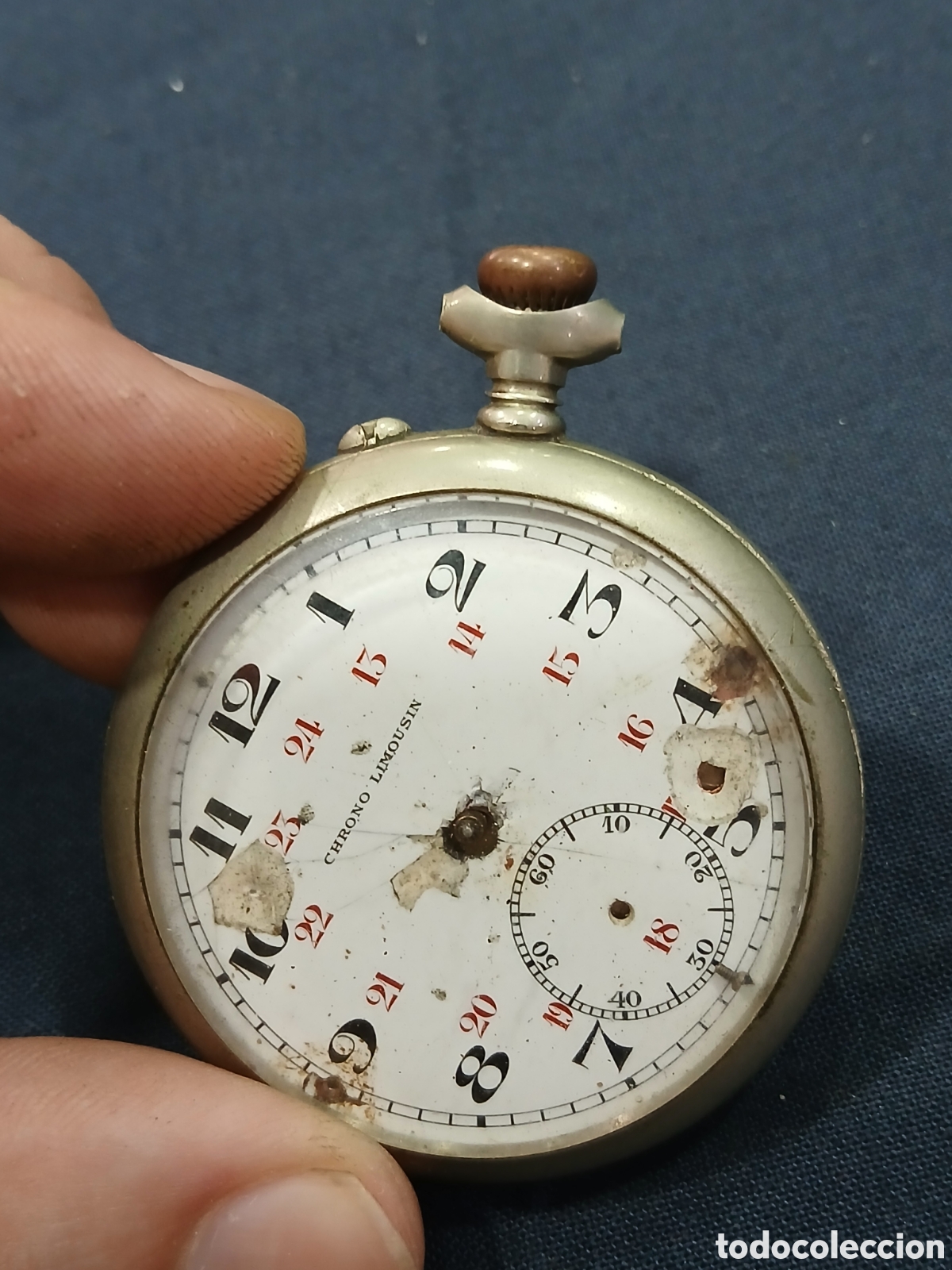 Rel&oacute;gios de bolso: Reloj de bolsillo Chrono Limousin. (L134)