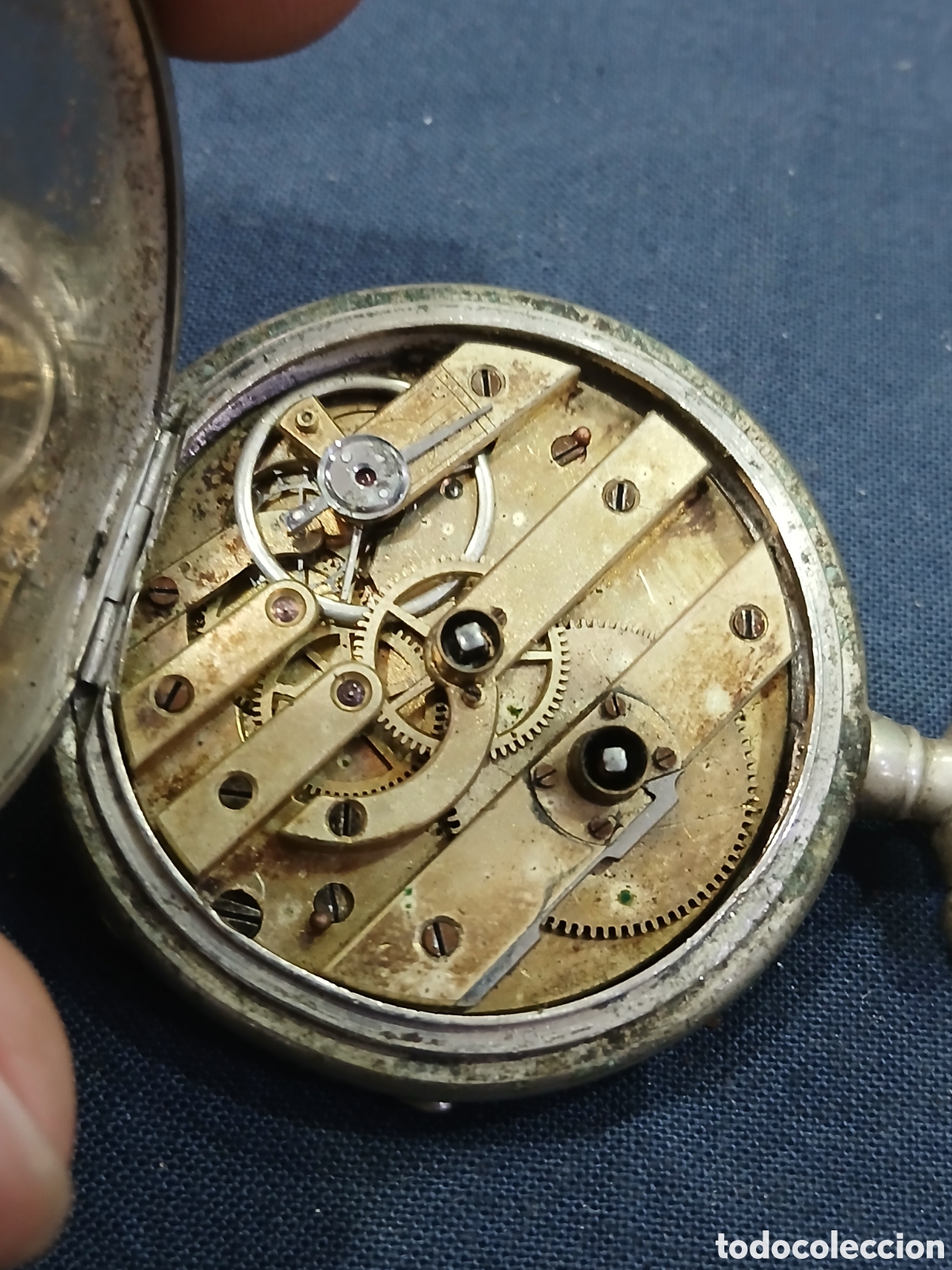 Relojes de bolsillo: Reloj de bolsillo a llave. (L134) - Foto 4