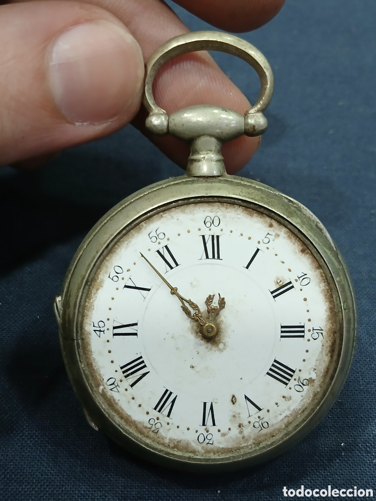 Relojes de bolsillo: Reloj de bolsillo a llave. (L134)