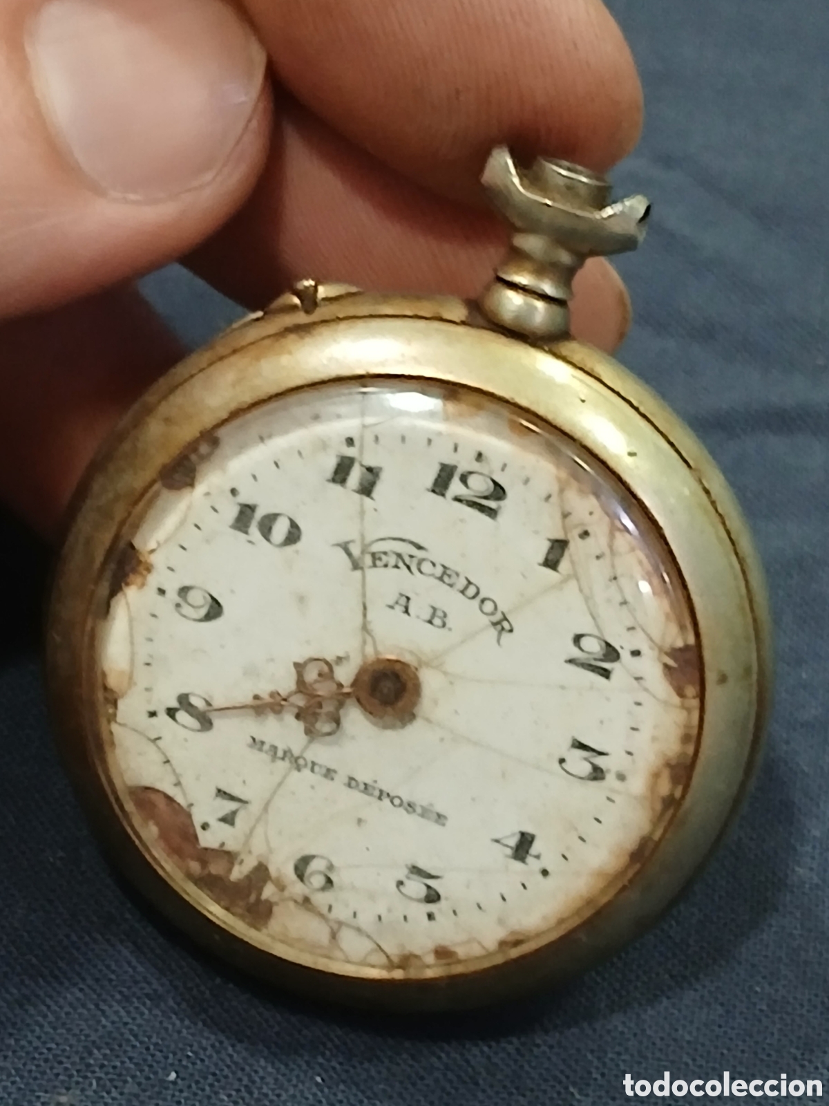 Relojes de bolsillo: Reloj de bolsillo Vencedor A B. (L134)