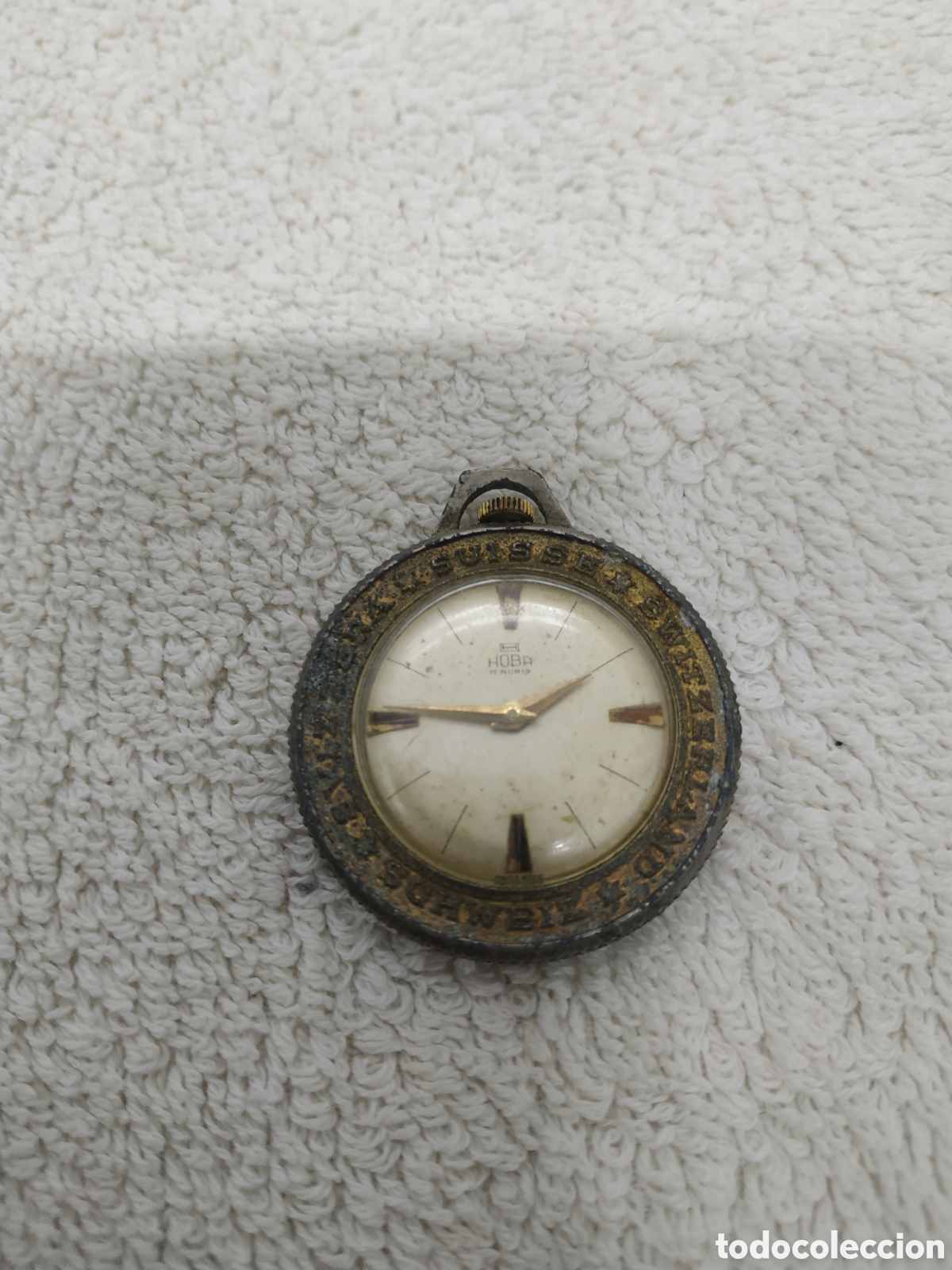 Relojes de bolsillo: Colgante con reloj Suizo
