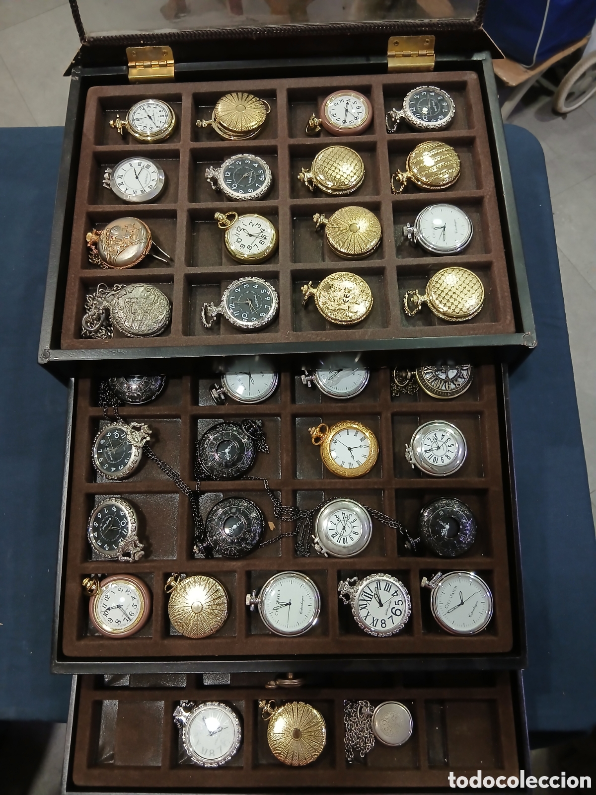 Rel&oacute;gios de bolso: SALIDA 0.01&euro;. Lote de relojes de bolsillo. Ver fotos. (L136)