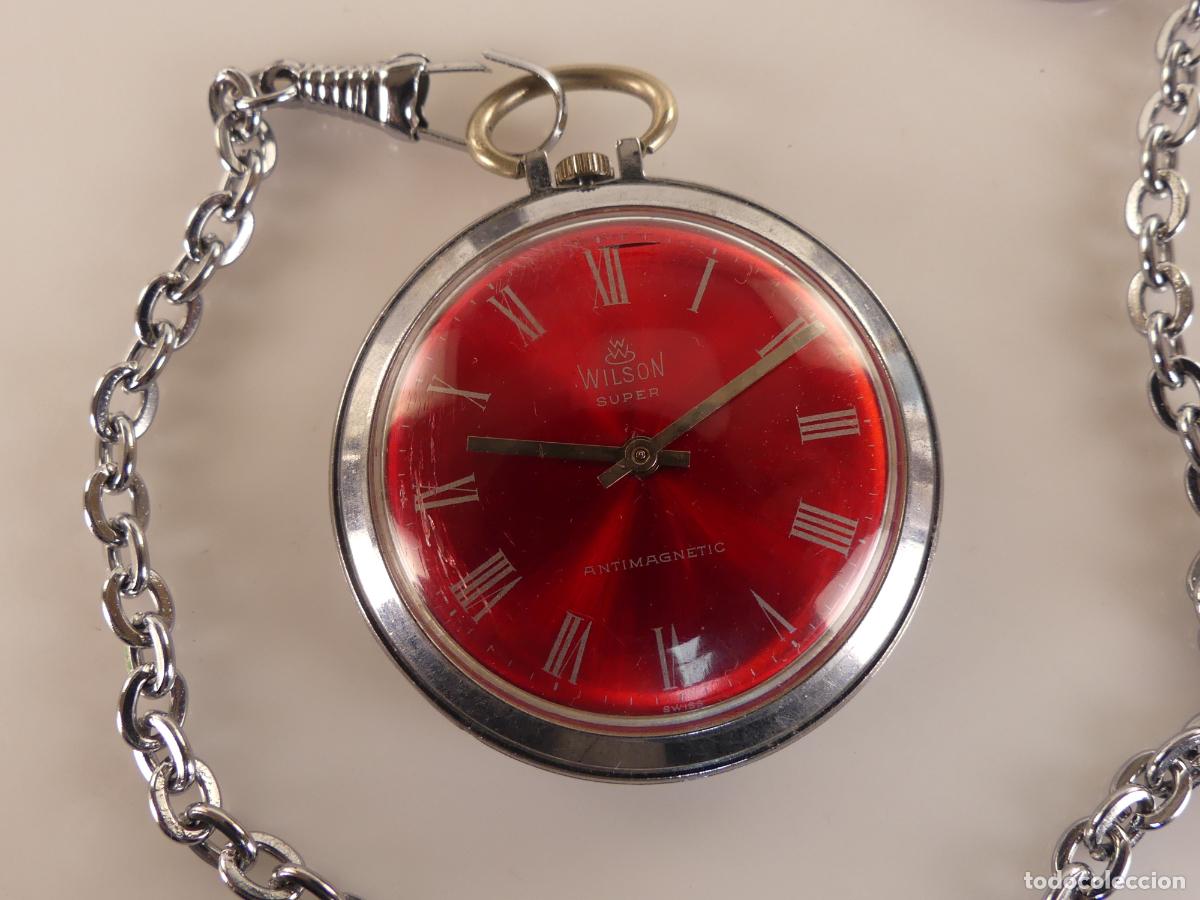 Rel&oacute;gios de bolso: RELOJ DE BOLSILLO MARCA WILSON SUPER