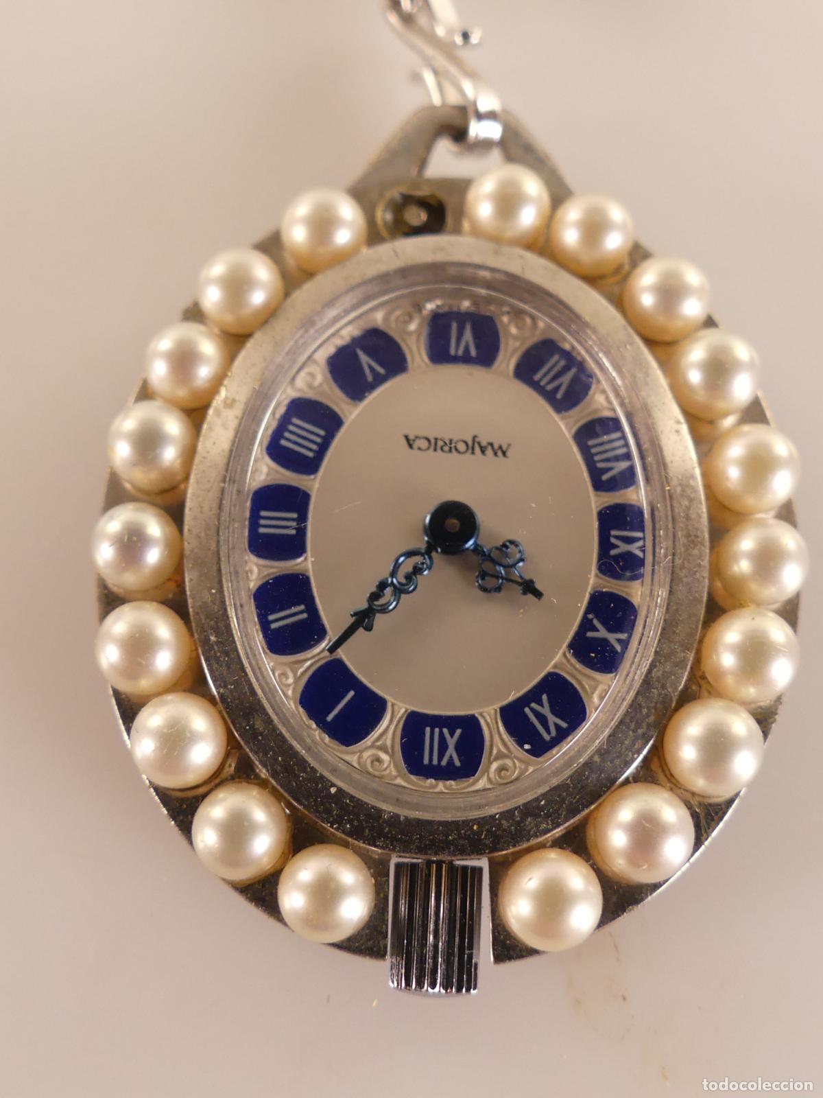 Relojes de bolsillo: RELOJ COLGANTE MARCA MAJORICA