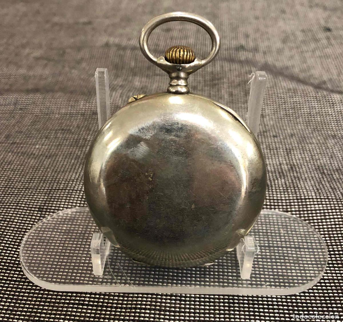 Relojes de bolsillo: RELOJ DE BOLSILLO MARCA LONGINES. FUNCIONA - Foto 2