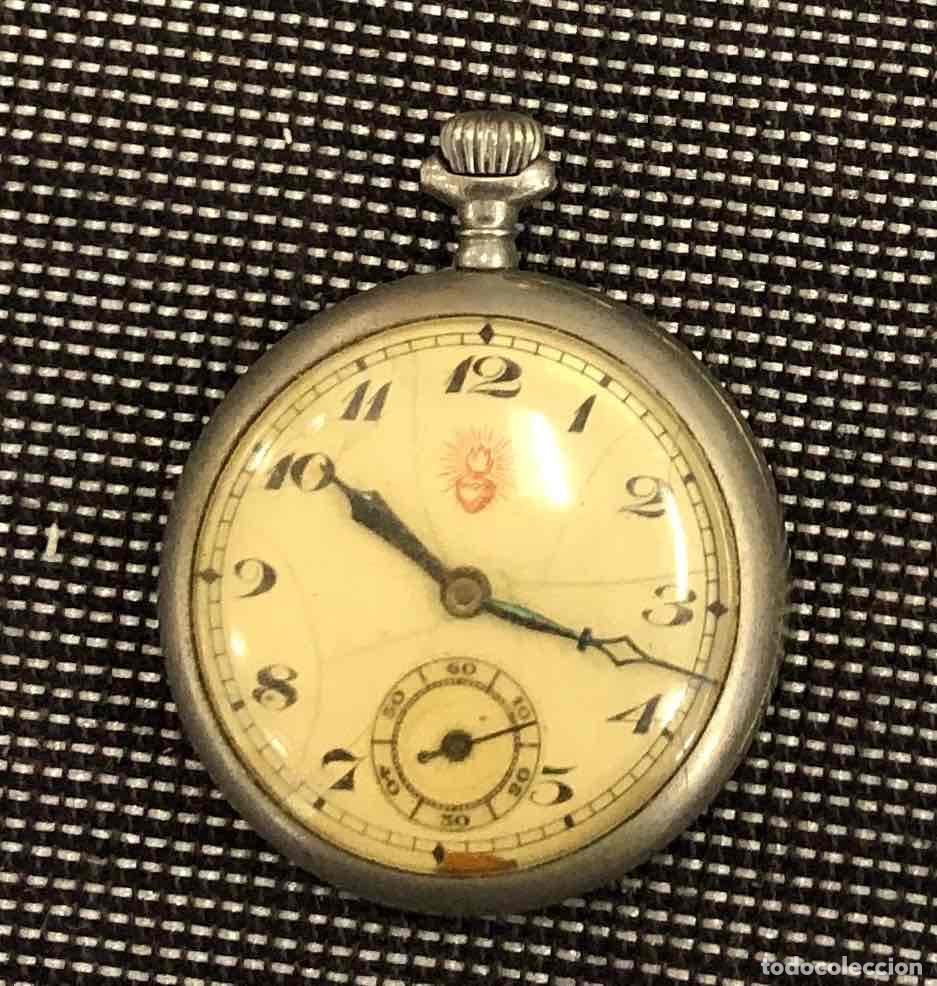 Relojes de bolsillo: RELOJ DE BOLSILLO 10 JEWELS. curiosidad. NO FUNCIONA
