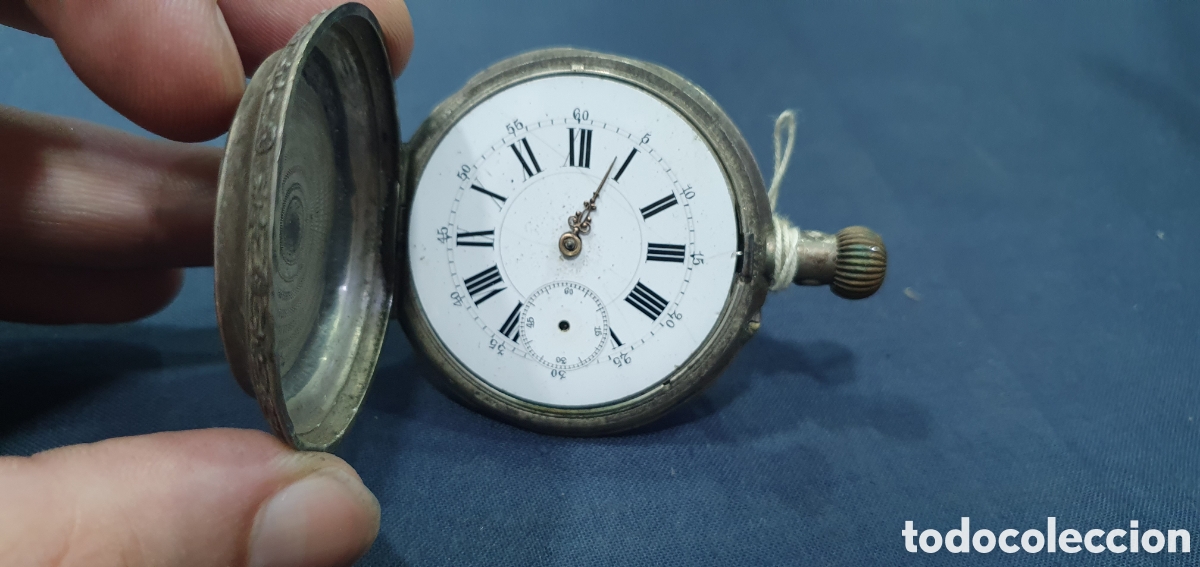 Relojes de bolsillo: Reloj de bolsillo de 3 tapas. (L139)