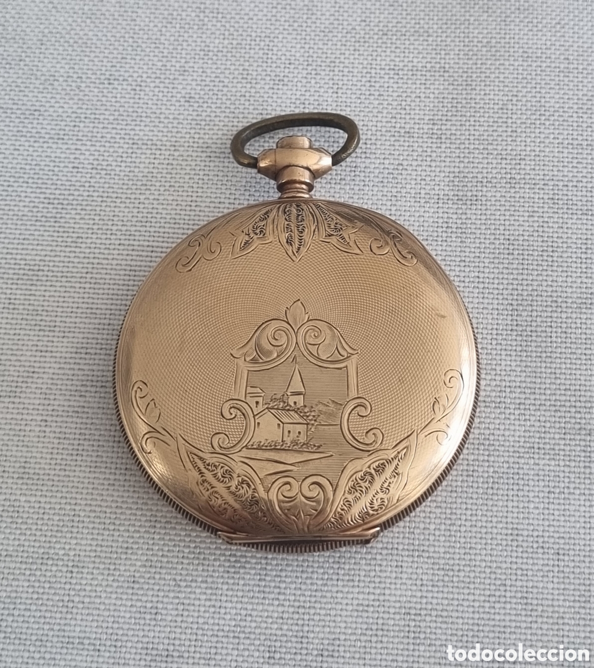 Rel&oacute;gios de bolso: Caja reloj bolsillo 5662028 14k gold filled