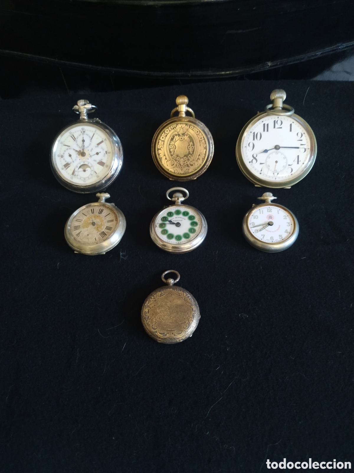Rel&oacute;gios de bolso: Lote de relojes .Siglo XX