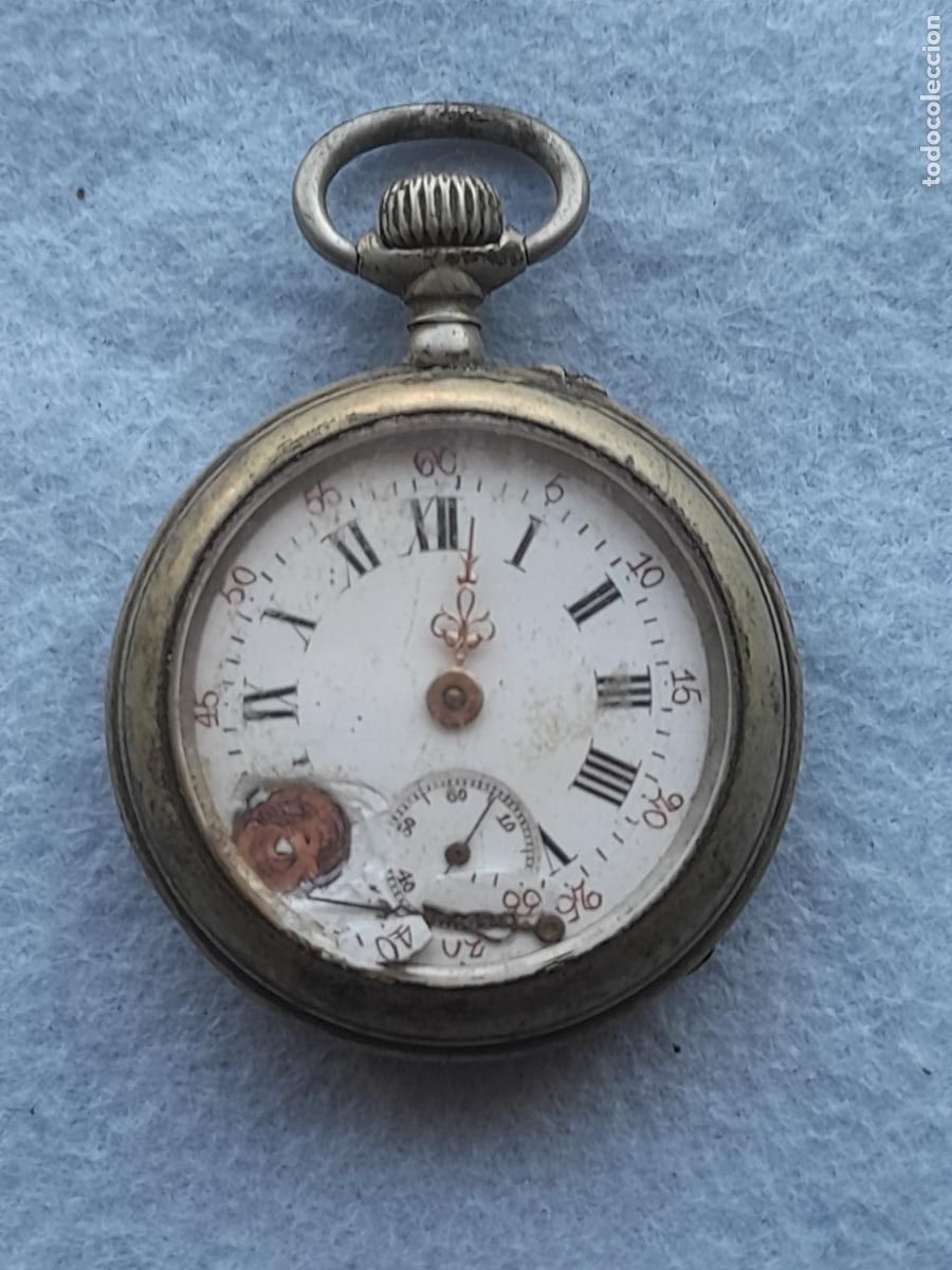 Relojes de bolsillo: Reloj de Bolsillo Antiguo Marca Roy.