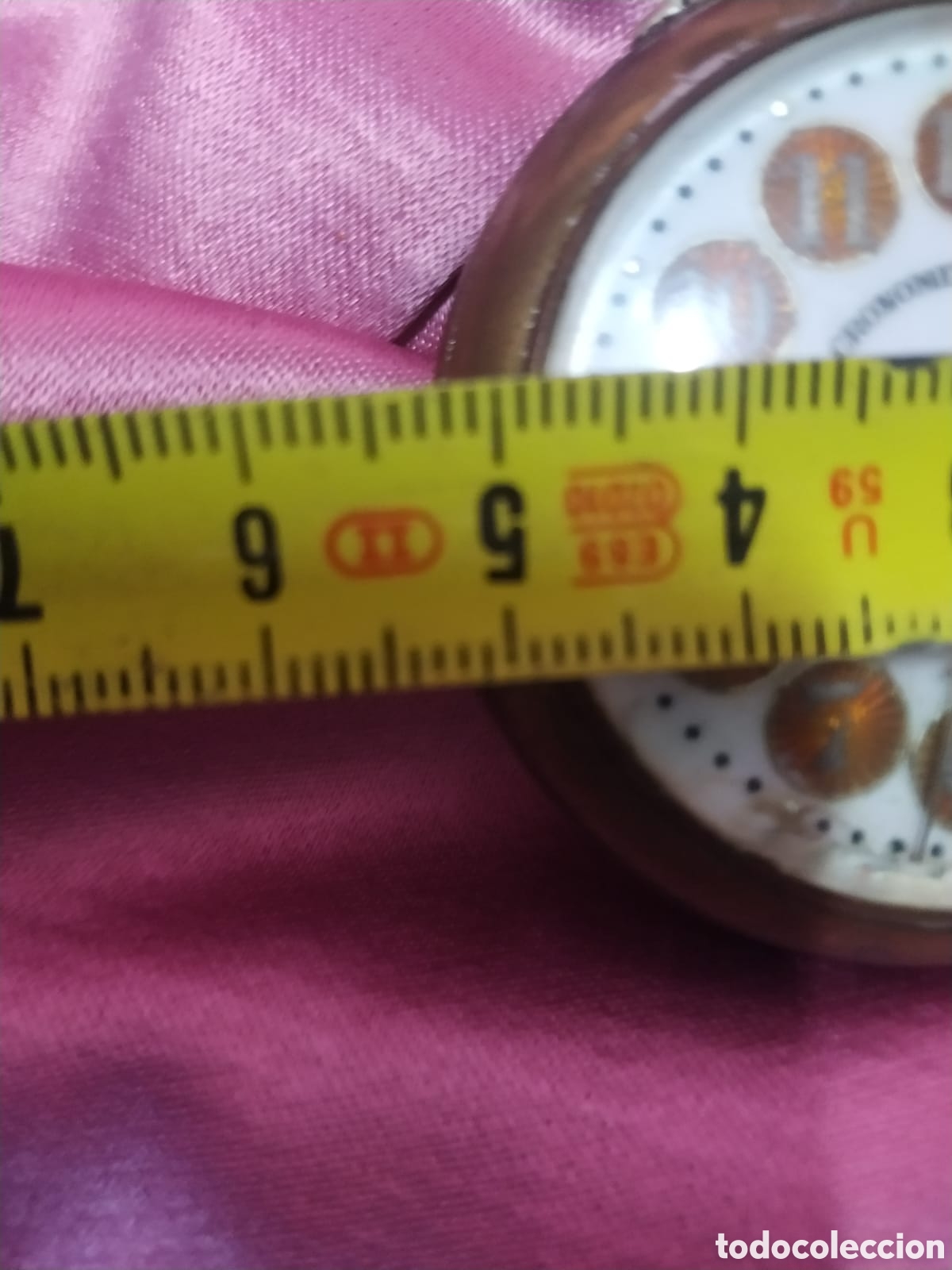 Relojes de bolsillo: Reloj cron&oacute;metro militar. Funcionando - Foto 12