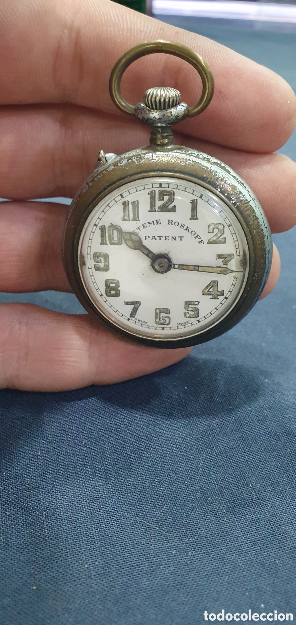 Relojes de bolsillo: Reloj de bolsillo Systeme Roskopf. (L120)