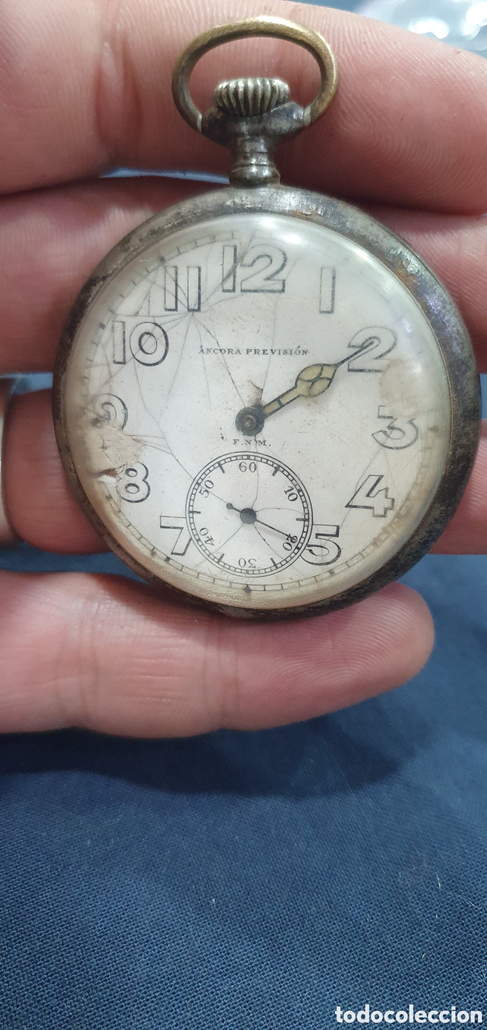 Relojes de bolsillo: Reloj de bolsillo Ancora Previsi&oacute;n. (L120)