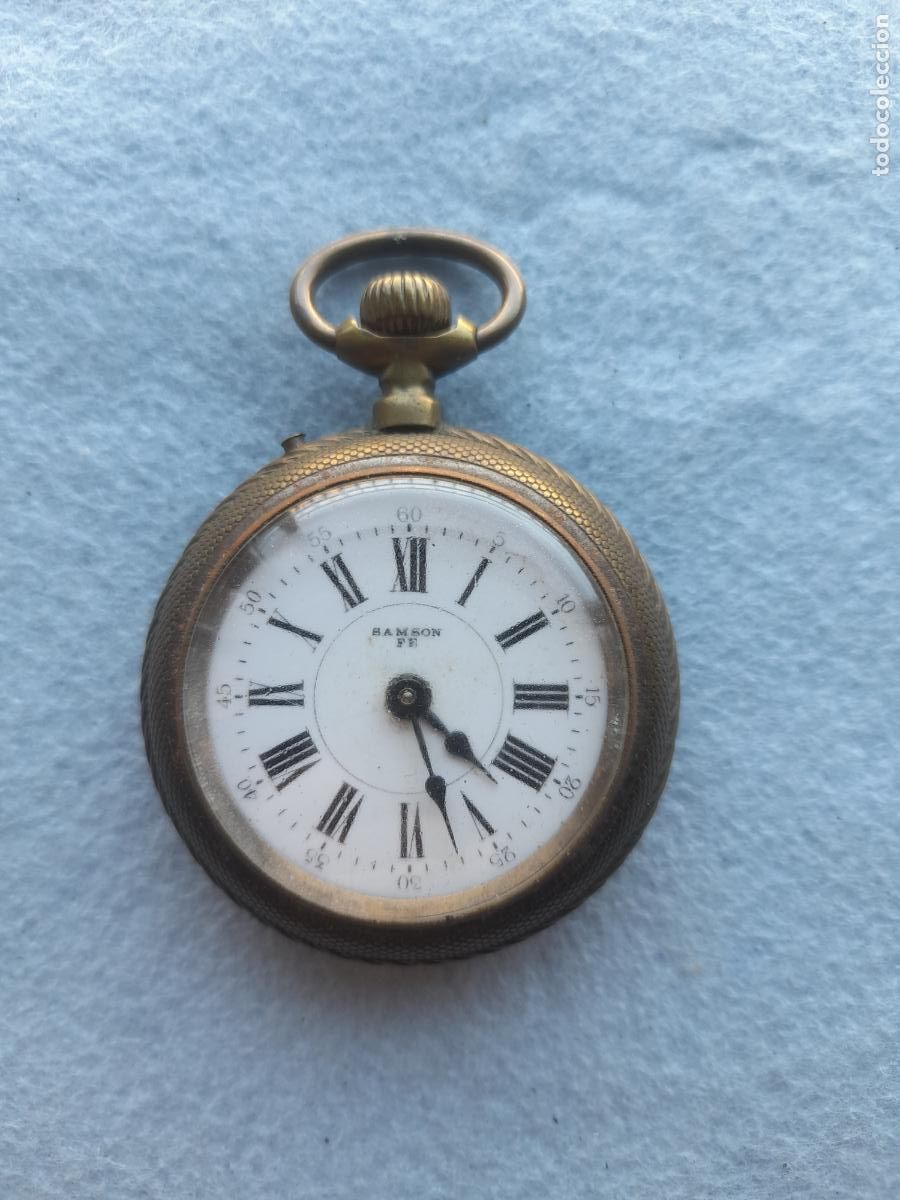 Relojes de bolsillo: Reloj de Bolsillo Marca Samson FE.