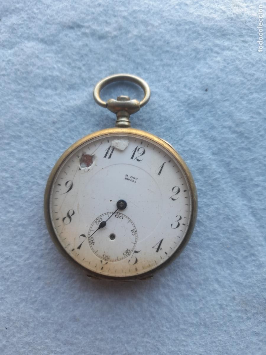 Relojes de bolsillo: Reloj de bolsillo antiguo Marca R. Dou. Ripoll.