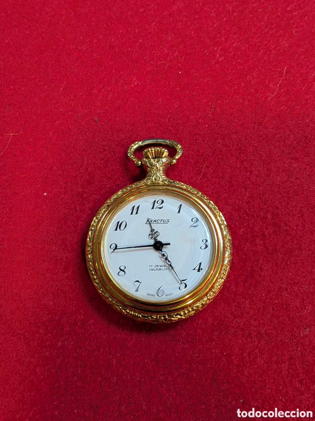 Relojes de bolsillo: Reloj de bolsillo o de colgar Fxactus. Manual. REF-9600