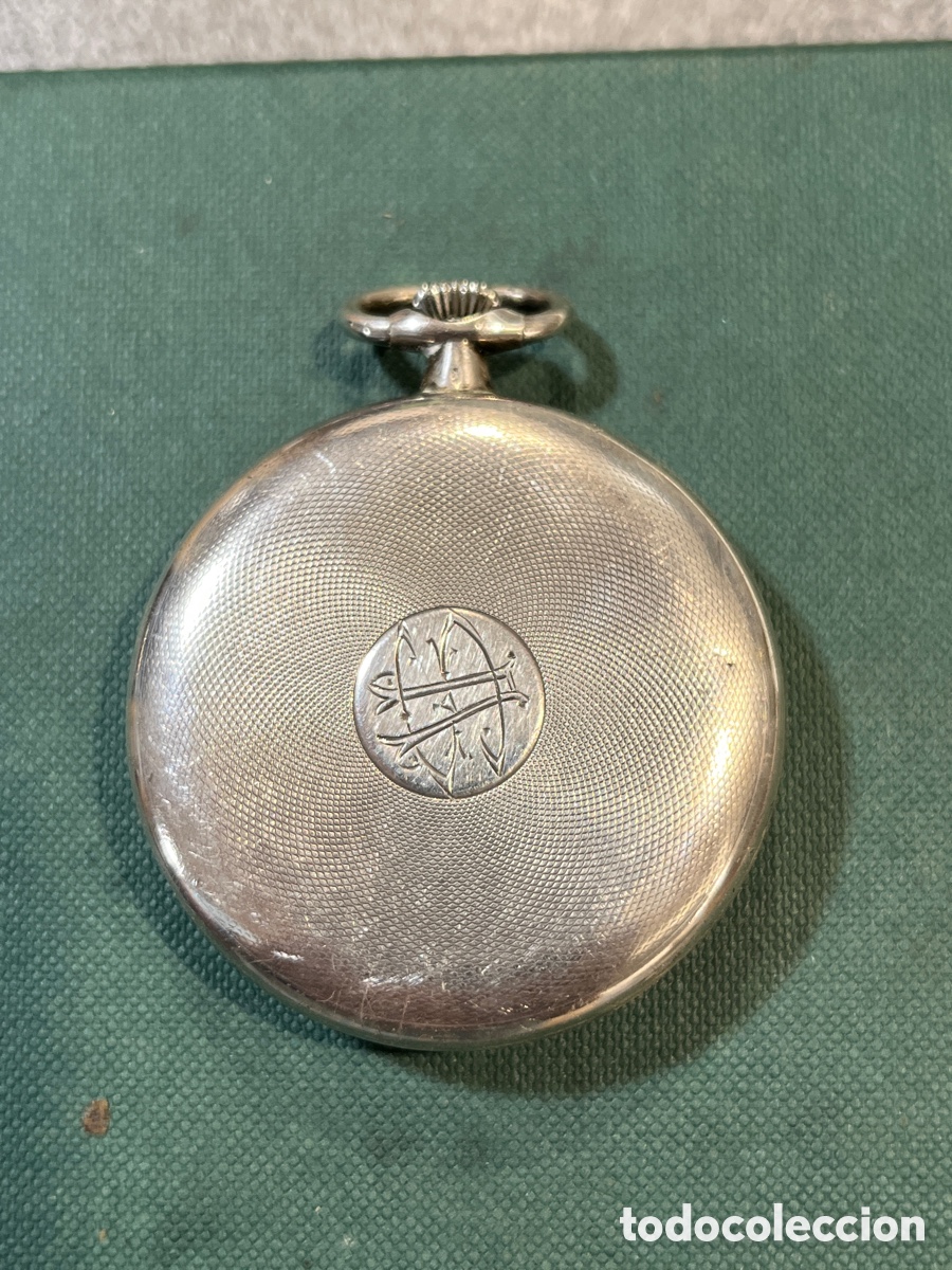 Relojes de bolsillo: Reloj de bolsillo Longines plata - Foto 3