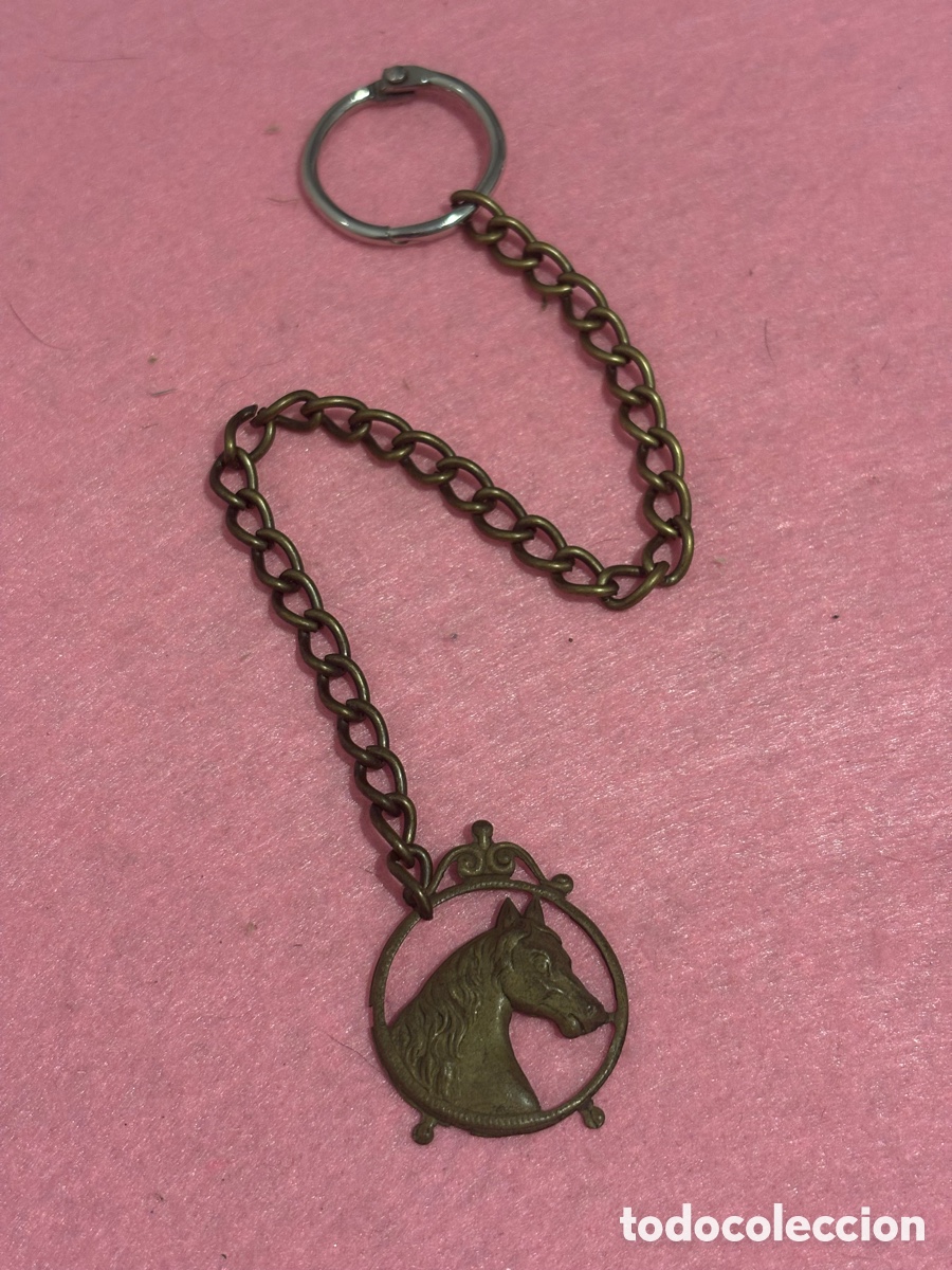 Relojes de bolsillo: Antigua leontina para reloj de bolsillo