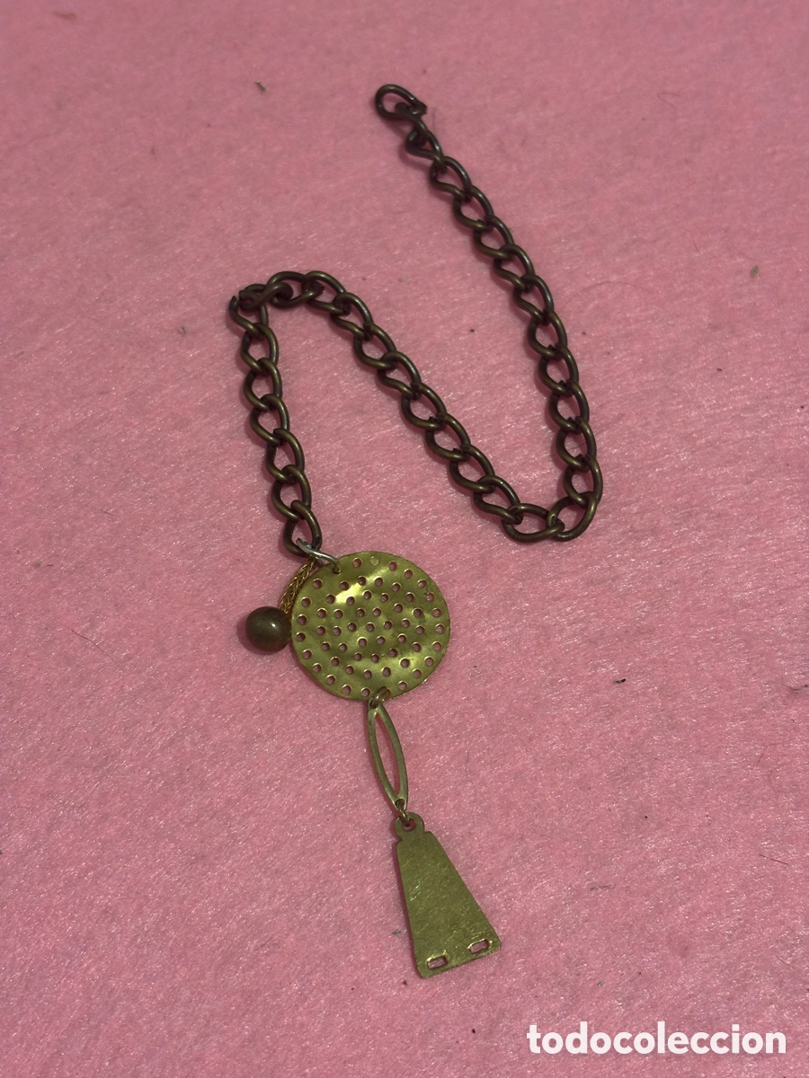 Relojes de bolsillo: Antigua leontina para reloj de bolsillo