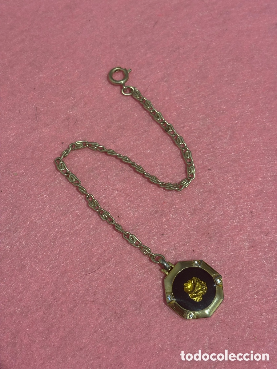 Relojes de bolsillo: Antigua leontina para reloj de bolsillo