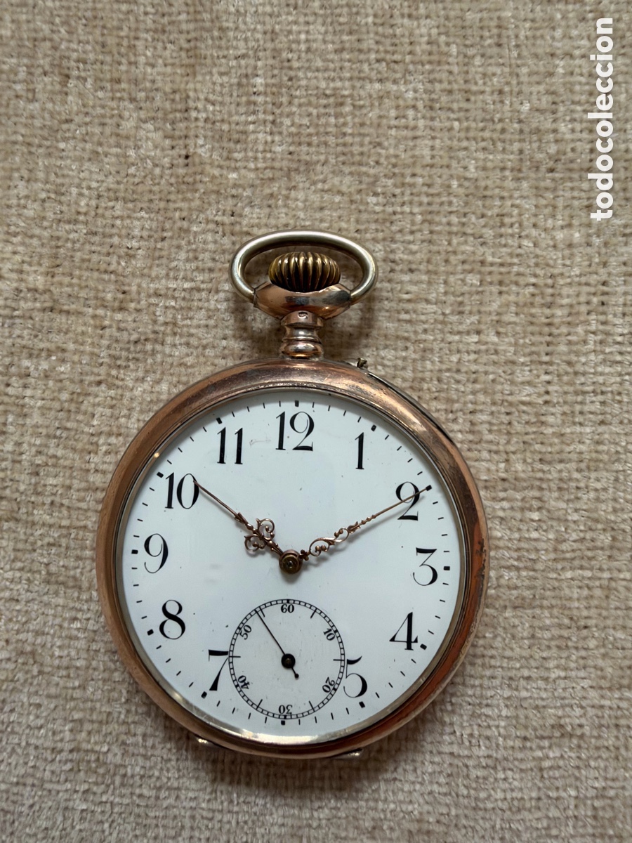 Relojes de bolsillo: Reloj de bolsillo antiguo de plata &ndash; 53,5 mm &ndash; Para revisar/reparar