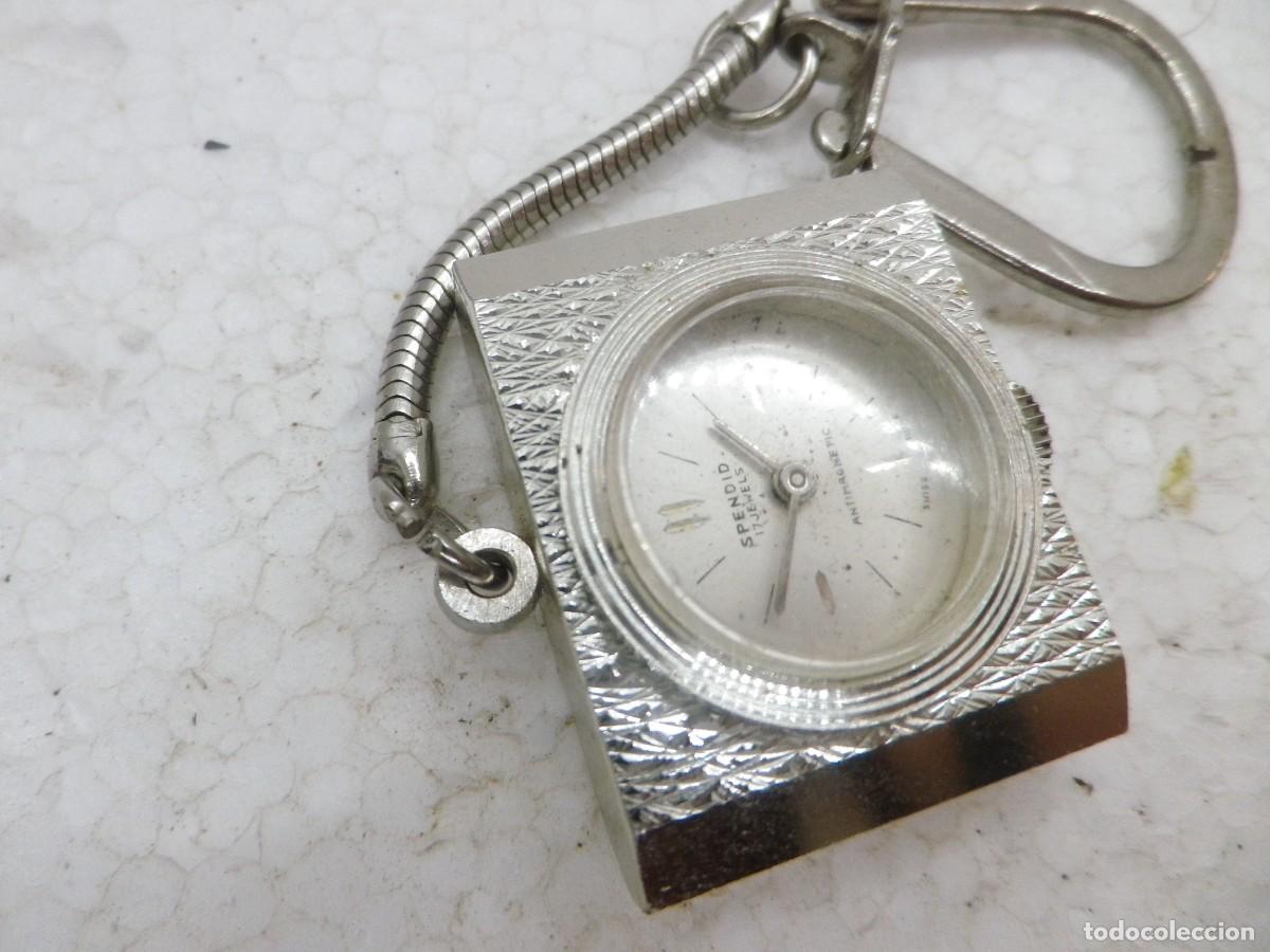 Relojes de bolsillo: &iexcl;Una joya vintage! Reloj llavero suizo marca Spendid original de los 70. Pieza de coleccionista