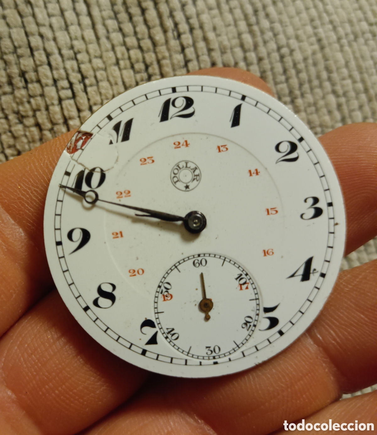 Relojes de bolsillo: Mecanismo reloj bolsillo marca dollar