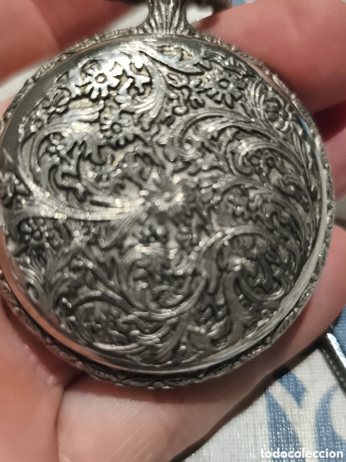 Relojes de bolsillo: Reloj de bolsillo con cord&oacute;n - Foto 4