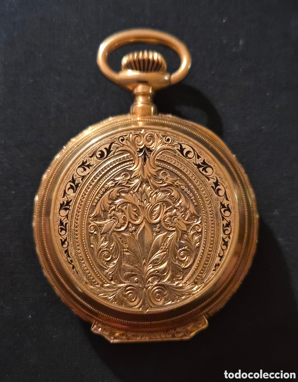 Relojes de bolsillo: RELOJ DE BOLSILLO ANTIGUO &ndash; ORO 18K Montandon Fr&egrave;res, Locle