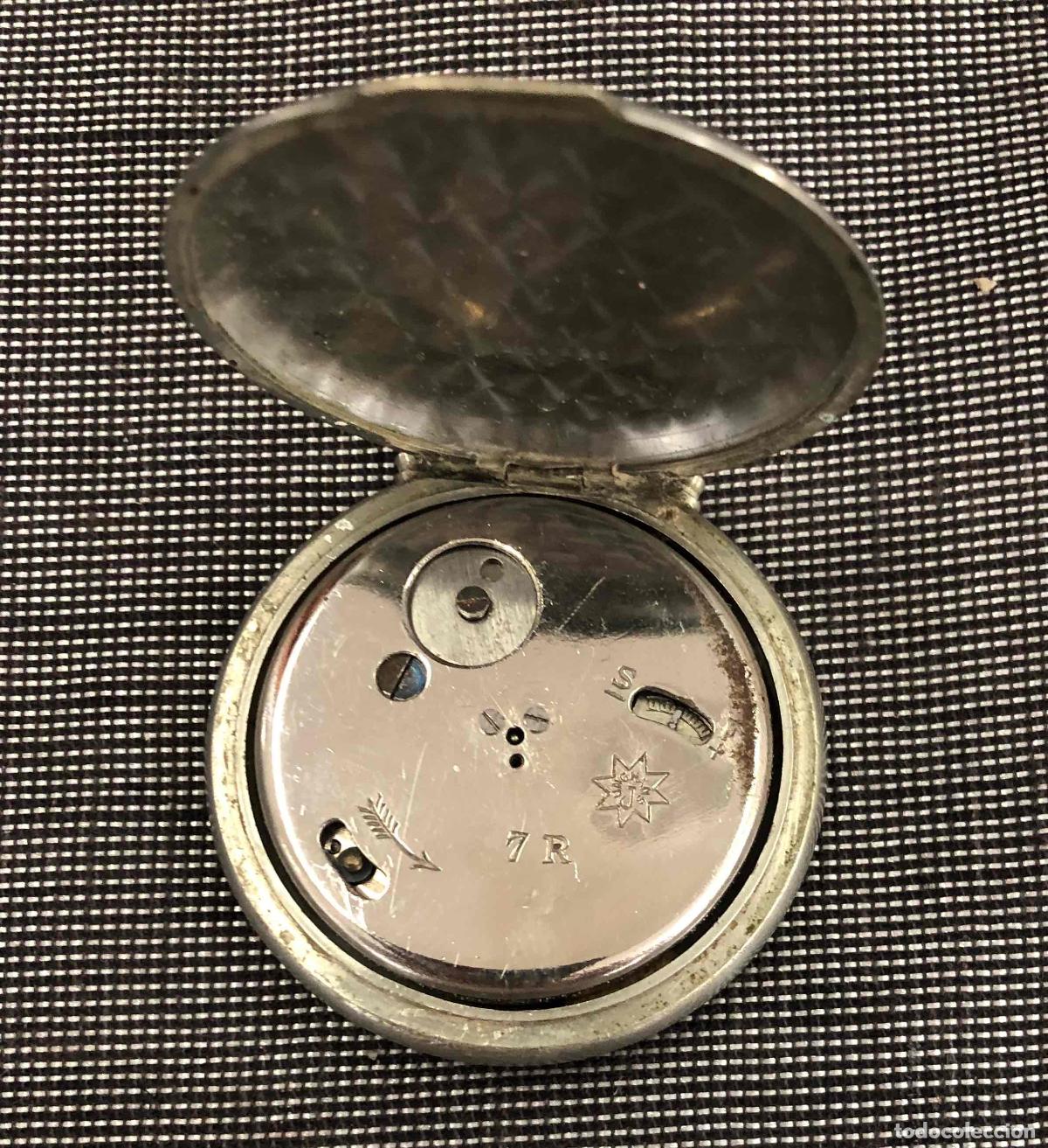 Relojes de bolsillo: RELOJ DE BOLSILLO SIN MARCA. NO FUNCIONA. PARA DESPIECE - Foto 4