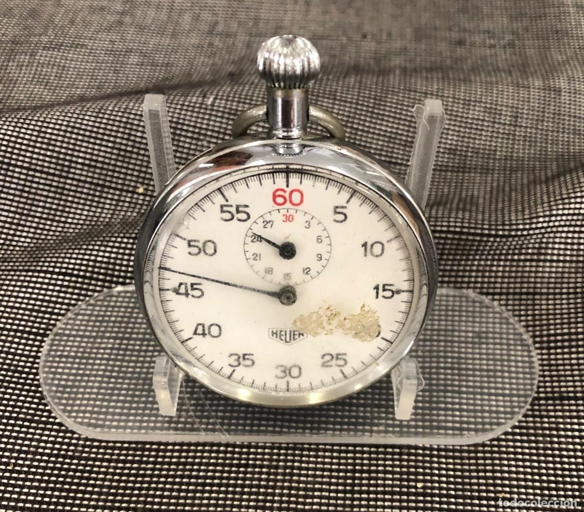 Relojes de bolsillo: CRONOMETRO HEUER, NO FUNCIONA