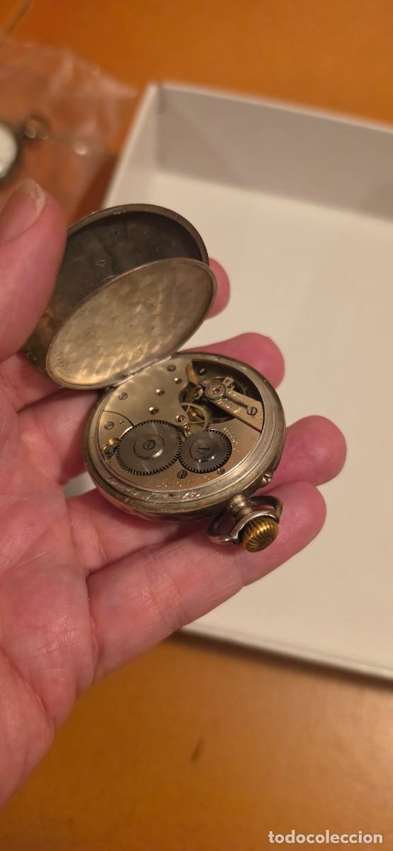 Relojes de bolsillo: Precioso reloj bolsillo plata Longines funcionando