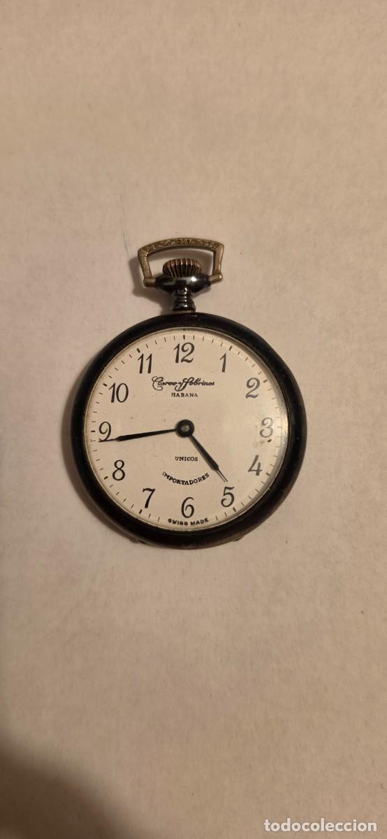 Relojes de bolsillo: Precioso reloj Cuervo y Sobrinos bolsillo plata y funcionando
