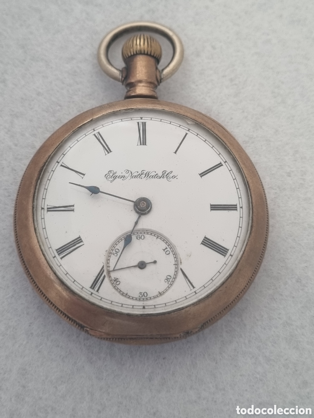 Relojes de bolsillo: Reloj bolsillo Elgin Nat watch co. S.XIX BO1