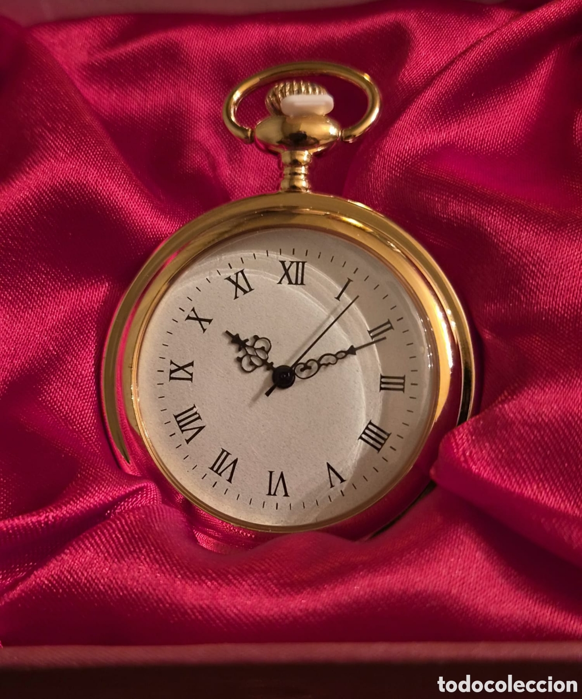 Relojes de bolsillo: Reloj de Bolsillo Estilo Cl&aacute;sico / Antiguo &ndash; Editorial Salvat &ndash; Nuevo con Estuche Original