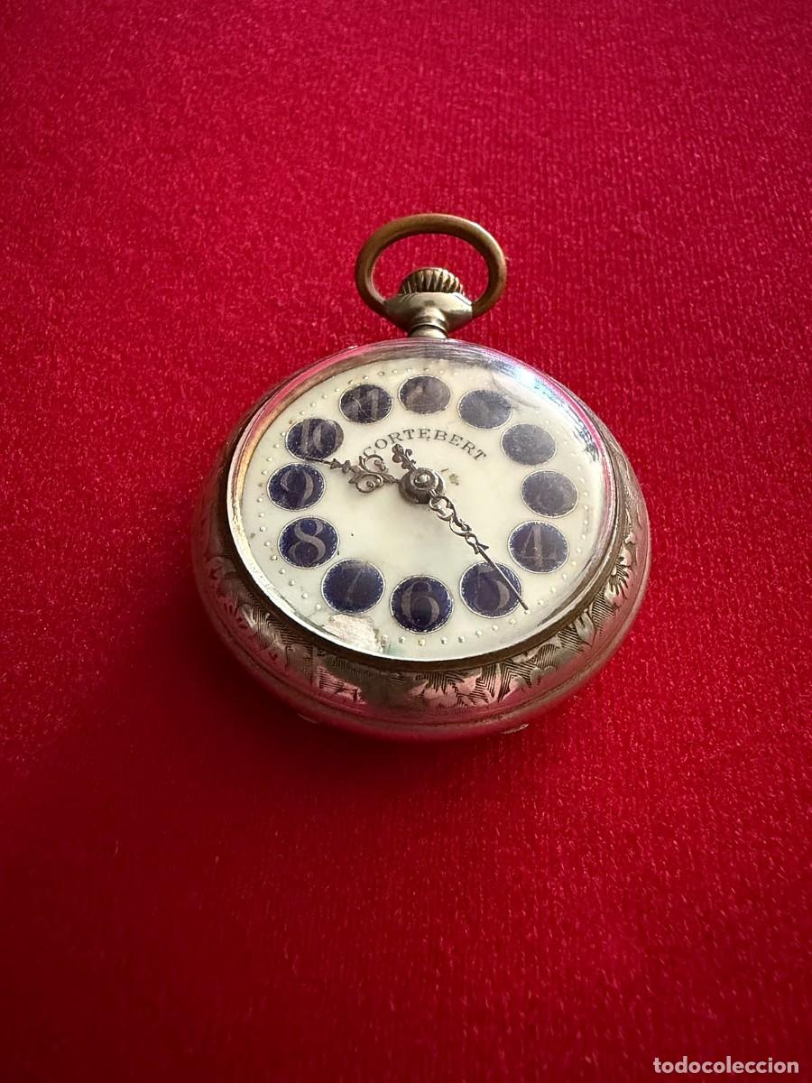 Relojes de bolsillo: Reloj de bolsillo antiguo Cortebert - Foto 4