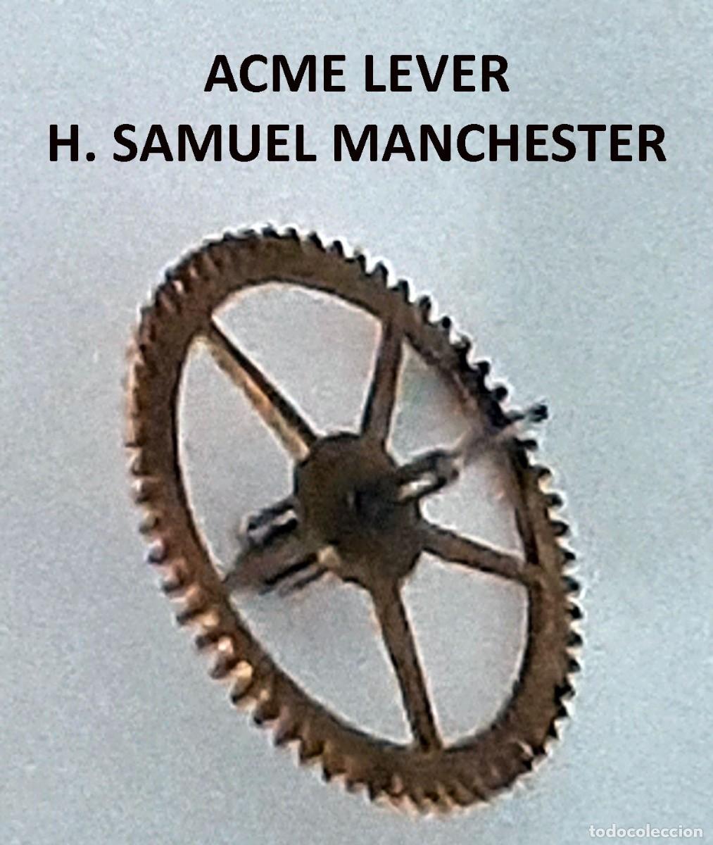 Orologi da taschino: Rueda Intermedia de Rodaje con Pi&ntilde;&oacute;n H. Samuel Manchester Acme Lever - Carga Manual / Bolsillo - X