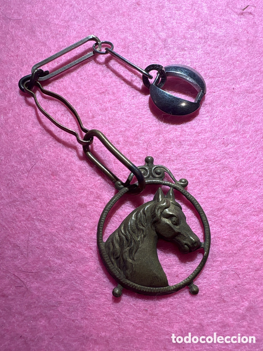 Taschenuhren: Antigua leontina para reloj de bolsillo (A1)