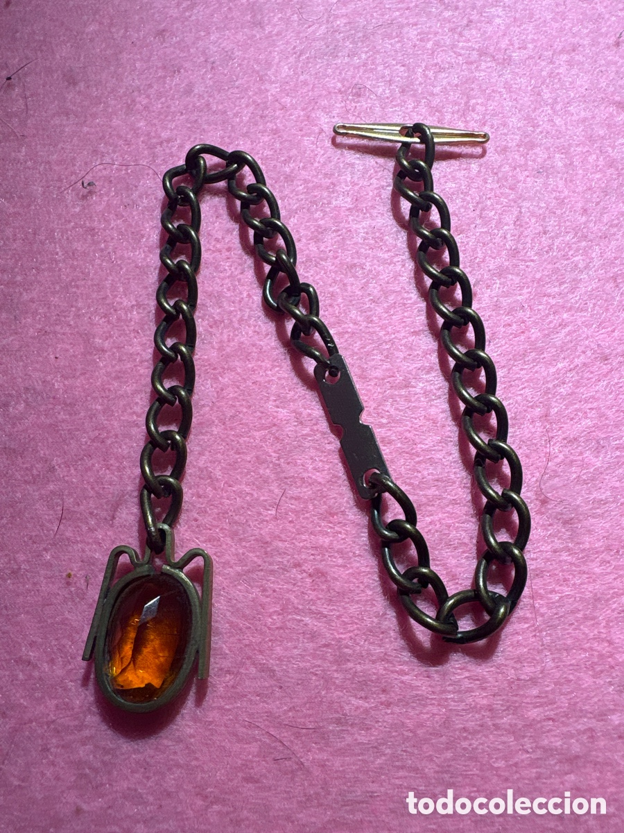 Taschenuhren: Antigua leontina para reloj de bolsillo (A1)