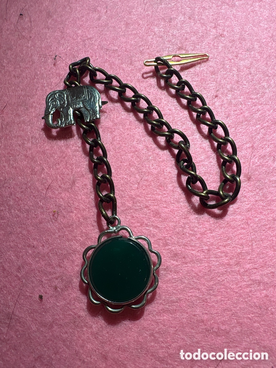 Taschenuhren: Antigua leontina para reloj de bolsillo (A1)