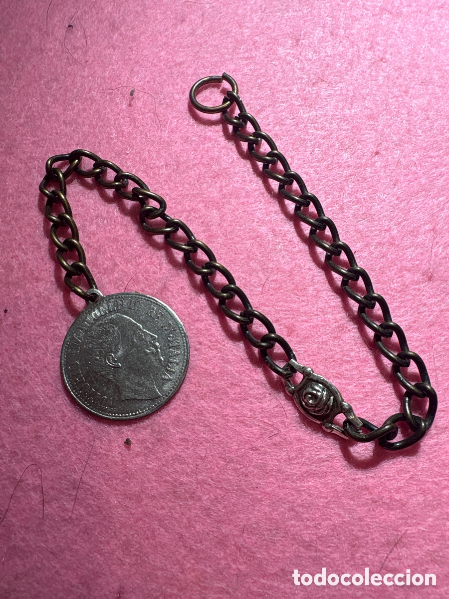 Orologi da taschino: Antigua leontina para reloj de bolsillo (A1)