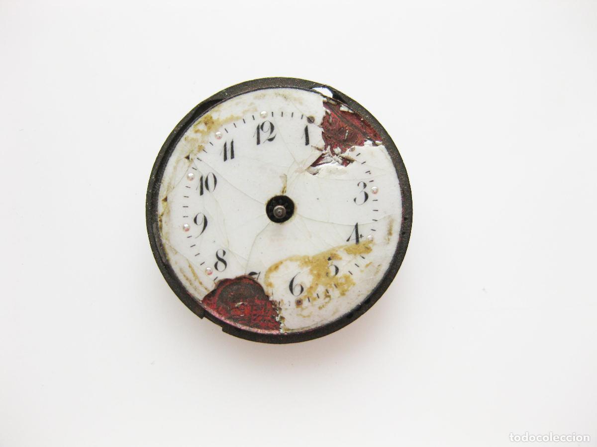 Rel&oacute;gios de bolso: RESTOS DE ANTIGUO RELOJ DE PEQUE&Ntilde;O TAMA&Ntilde;O.