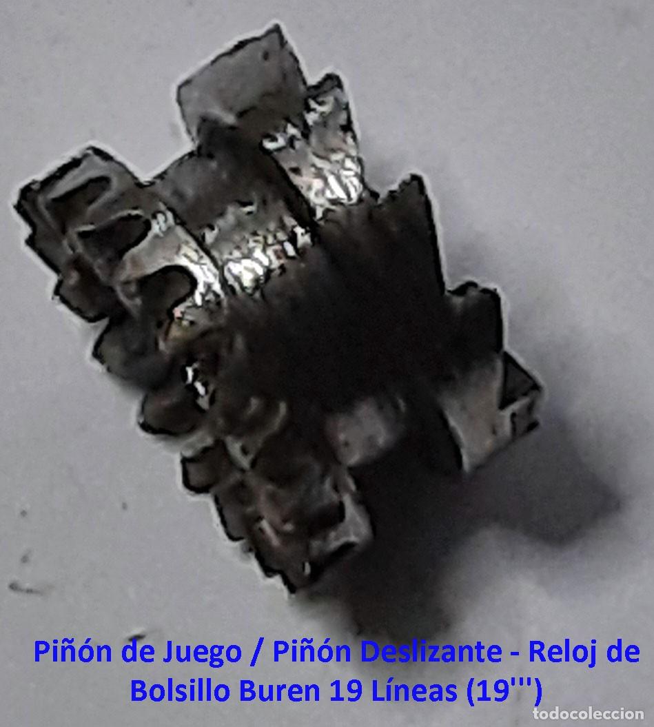 Orologi da taschino: Pi&ntilde;&oacute;n de Juego / Pi&ntilde;&oacute;n Deslizante - Reloj de Bolsillo Buren 19 L&iacute;neas (19''') - X