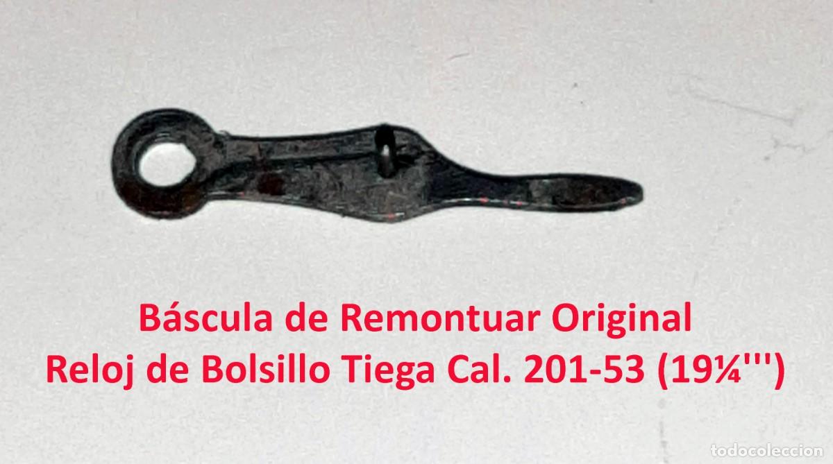 Orologi da taschino: B&aacute;scula de Remontuar Original - Reloj de Bolsillo Tiega Cal. 201-53 (19&frac14;''') - X