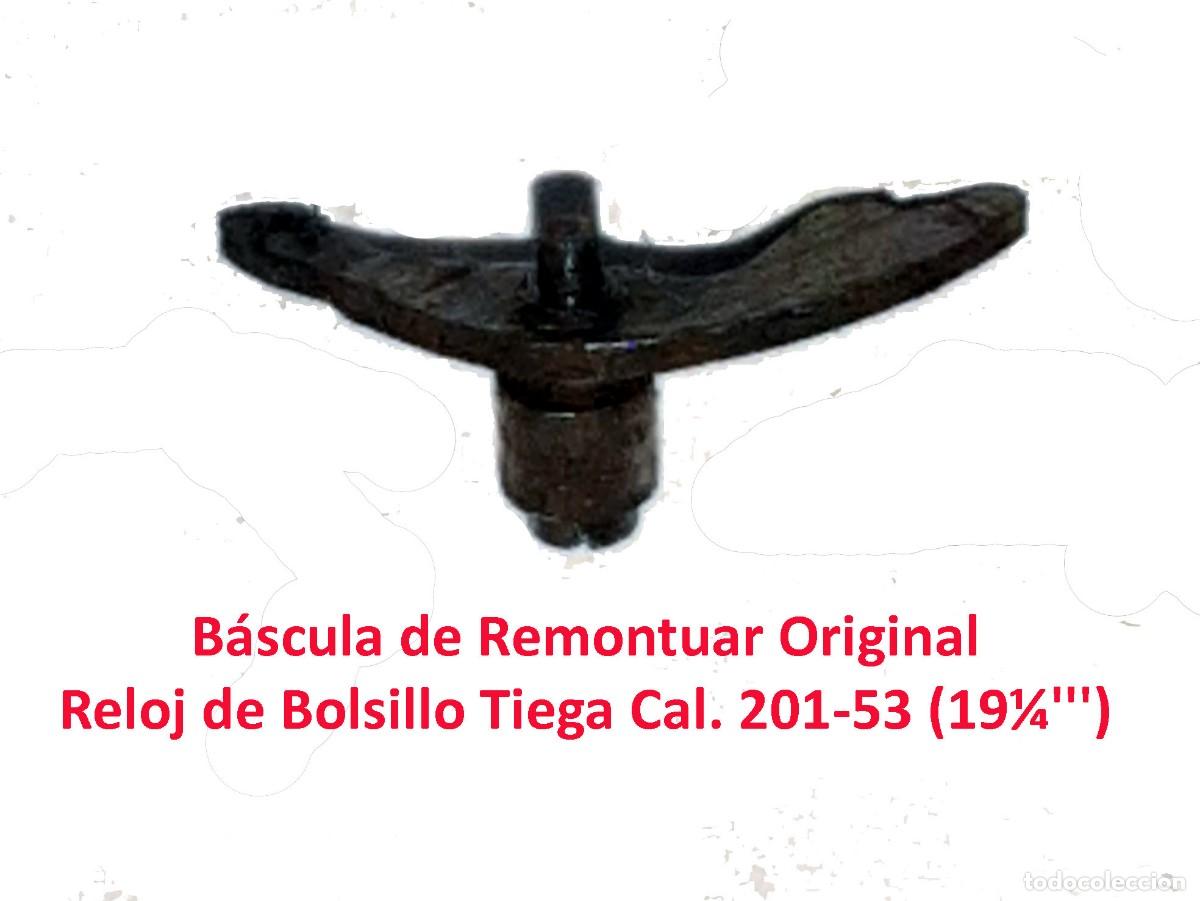 Orologi da taschino: B&aacute;scula de Remontuar Original - Reloj de Bolsillo Tiega Cal. 201-53 (19&frac14;''') - X