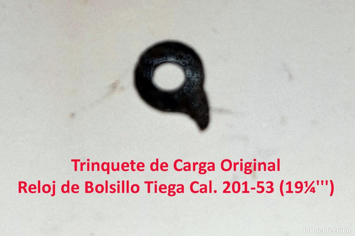 Orologi da taschino: Trinquete de Carga Original - Reloj de Bolsillo Tiega Cal. 201-53 (19&frac14;''') - X
