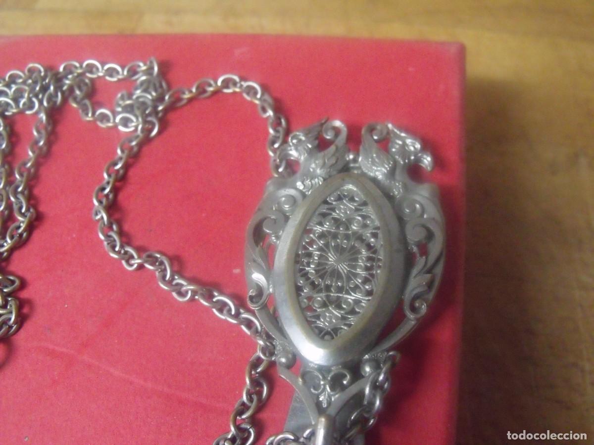 Relojes de bolsillo: ANTIGUA ESCLAVINA PUNZONADA PARA RELOJES BOLSILLO ANTIGUOS-A&Ntilde;O 1860-LOTE 259-101
