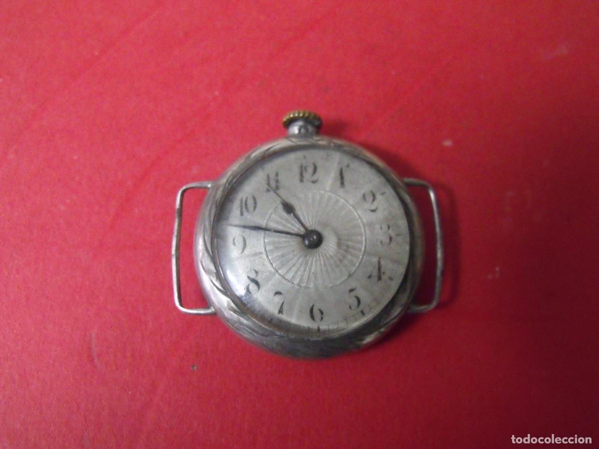 Relojes de bolsillo: MUY ANTIGUO RELOJ DE PULSERA EN PLATA PUNZONADA SE&Ntilde;ORA-A&Ntilde;O 1920-LOTE 259-101-FUNCIONA